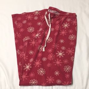 Snowflake Pajama Bottoms
